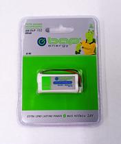 Bateria de telefone sem fio recarregavel 600mah 2.4v universal plug
