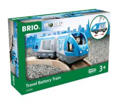Bateria de viagem Train Toy Brio World 33506 para crianças de 3 anos ou mais