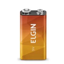 Bateria de Zinco 9V 6F22 - Elgin