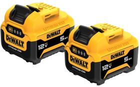 Bateria DeWalt 12V Max 5Ah (2 Unidades) - Íon de Lítio (DCB126-2)