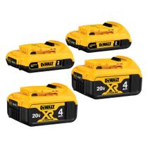 Bateria DeWalt 20V Max - 2Ah e 4Ah com Indicador LED