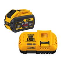 Bateria DEWALT 60V MAX* FLEXVOLT de lítio 9Ah com carregador