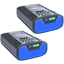 Bateria DTK KPM1040A-03 40V 6,2 Ah de íon de lítio, pacote com 2 Bateria DTK KPM1040A-03 40V 6,2 Ah de íon de lítio, pacote com 2
