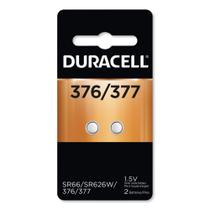 Bateria Duracell 376/377 de óxido de prata de 1,5 V, pacote com 2 unidades