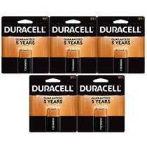 Bateria Duracell 9V alcalina (pacote com 5) Bateria Duracell 9V alcalina (pacote com 5)