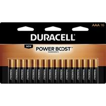 Bateria Duracell CopperTop Alkaline AAA, pacote com 16 unidades MN2400B16Z Bateria Duracell CopperTop Alkaline AAA, pacote com 16 unidades MN2400B16Z