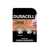Bateria Duracell CR2032 Lítio 3 volts 2un