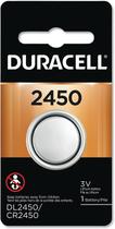 Bateria Duracell DL2450 3V de Lítio Moeda Pacote com 2 Bateria Duracell DL2450 3V de Lítio Moeda Pacote com 2