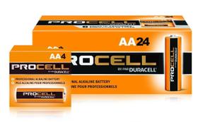 Bateria Duracell Procell AA, pacote com 24 PC1500BKD09 Bateria Duracell Procell AA, pacote com 24 PC1500BKD09