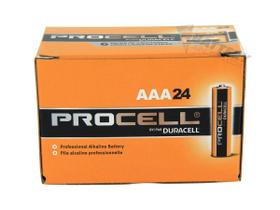 Bateria Duracell Procell AAA Alcalina, pacote com 24 Bateria Duracell Procell AAA Alcalina, pacote com 24