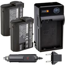 Bateria e carregador BM Premium EN-EL15C para Nikon Zf, Z5-Z8