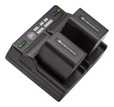 Bateria e carregador para câmera de vídeo Sony Handycam NP-FV70