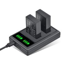 Bateria e carregador Pickle Power LP-E12 para Canon EOS M50