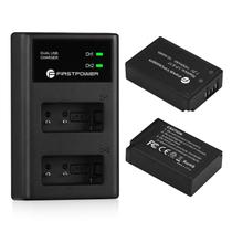 Bateria e carregador USB duplo FirstPower LP-E17 x2 Canon EOS Bateria e carregador USB duplo FirstPower LP-E17 x2 Canon EOS