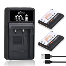 Bateria e carregador USB LED Pickle Power EN-EL19 NP-BJ1