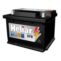 Bateria EFB Heliar Start Stop 12V 72Ah HFB72PD Audi A3 Q3 Toro Territory Jeep Compass Renegade