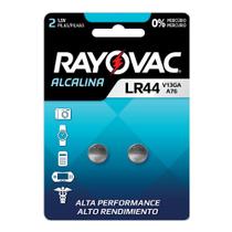 Bateria Eletônica V13GA/LR44 - 1 Unidade - Rayovac