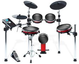 Bateria Eletrônica Alesis Crimson Mesh Kit C/ Pads Dual Zone