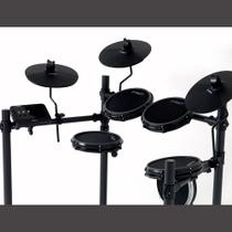 Bateria Eletrônica D Tech Nexus Preta - Brinde Tapete Exclusivo