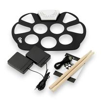 Bateria eletrônica de silicone mod. emt-s9 - exbom