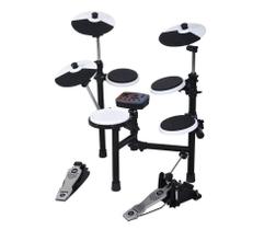 Bateria Eletrônica HD3 7 Pads Digital Hitman Completa