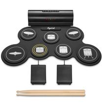 Bateria Eletrônica Roll Up POGOLAB - 7 Pads com Bluetooth