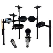 Bateria Eletrônica Waldman MM-9 Mesh Maxx 9 8 Pads Preto