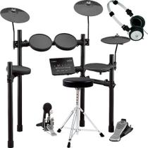 Bateria Eletrônica Yamaha Dtx452K + Fone AKG K414 + Banco