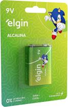 Bateria elgin alcalina 6lr61 9v