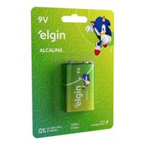 Bateria Elgin Alcalina 9V