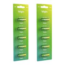 Bateria Elgin Alcalina Energy A23 12V - Cartela com 10 unid