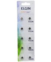 Bateria Elgin Lr621 Ag1 1.5V Cartela Com 10 Unidades