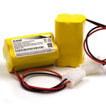 Bateria elxjar 4,8 V 800 mAh Ni-CD AA de substituição, pacote com 2 unidades