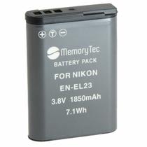 Bateria EN-EL23 1850mAh para câmera digital e filmadora Nikon CoolPix P600, S810C
