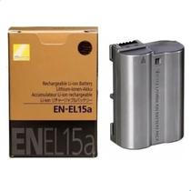 Bateria ENEL15a Recarregável 1900mAh para Nikon Compatível D500, D750, D800, D810, D7000, D7100, D7200, D600, D610, V1