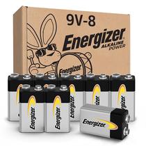 Bateria Energizer Alkaline Power 9V (pacote com 8) Bateria Energizer Alkaline Power 9V (pacote com 8)
