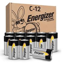 Bateria Energizer Alkaline Power C de longa duração (pacote com 12) Bateria Energizer Alkaline Power C de longa duração (pacote com 12)