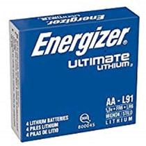 Bateria Energizer L91 AA Ultimate Lithium 1.5V (pacote com 4) Bateria Energizer L91 AA Ultimate Lithium 1.5V (pacote com 4)