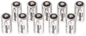 Bateria Energizer Lithium CR123A 3V para foto (10 unidades)