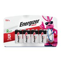 Bateria Energizer MAX 9V alcalina, pacote com 4 Bateria Energizer MAX 9V alcalina, pacote com 4