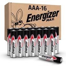 Bateria Energizer MAX AAA alcalina de 1,5 V (pacote com 16)