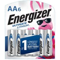 Bateria Energizer Ultimate Lithium AA de 1,5 V (pacote com 6)