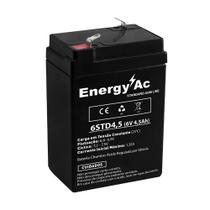 Bateria EnergyAC VRLA AGM EAC6STD4,5 6v 4,5 Ah