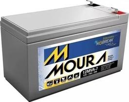 Bateria Equip Eletricos 12v 7ah Moura , Nobreak Mva7