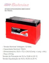 Bateria Estacionaria 12v 115ah Freedom Df 2000