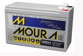 Bateria Estacionaria 12v 7A P/Nobreak Moura