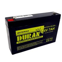 Bateria Estacionária Duran 7ah 6v VRLA AGM Carrinho Elétrico Brinquedos