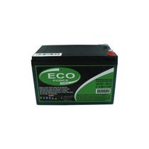 Bateria Estacionária Eco Power 16AH 12V VRLA AGM Ciclo Profundo Nobreak Energia Solar