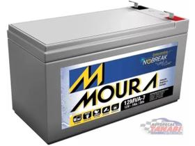Bateria estacionaria moura 12mva07 - 7ah (12 meses garantia)