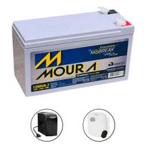 Bateria Estacionaria Nobreak 12v 7a Mva7 - Moura